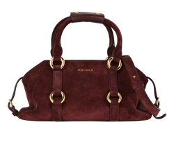 Farringdon Small Bag, Suede, Red, MII, DB, 3*